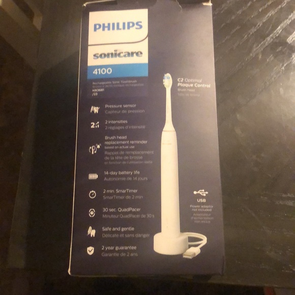 Philips Sonicare 4100 Power Toothbrush, Rechargeable Electric Toothbrush - Picture 3 of 4